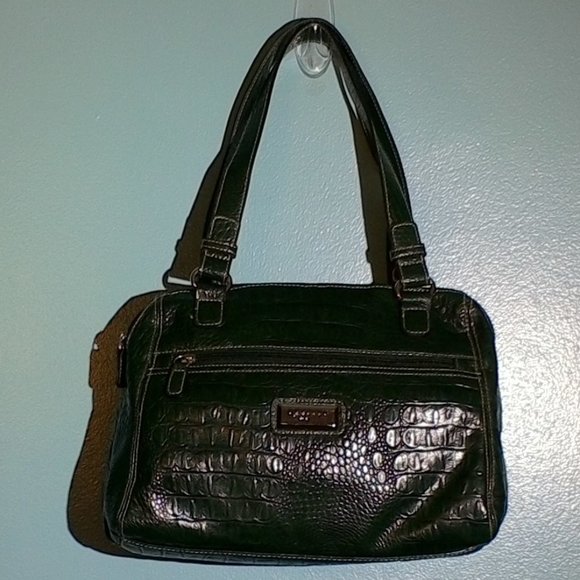 Rosetti dark green shoulder purse - Picture 1 of 4